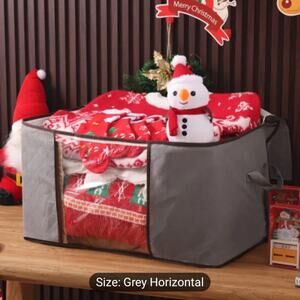 NWT Storage Bag, gray, horizontal, compact, & lightweight. Never opened or used.